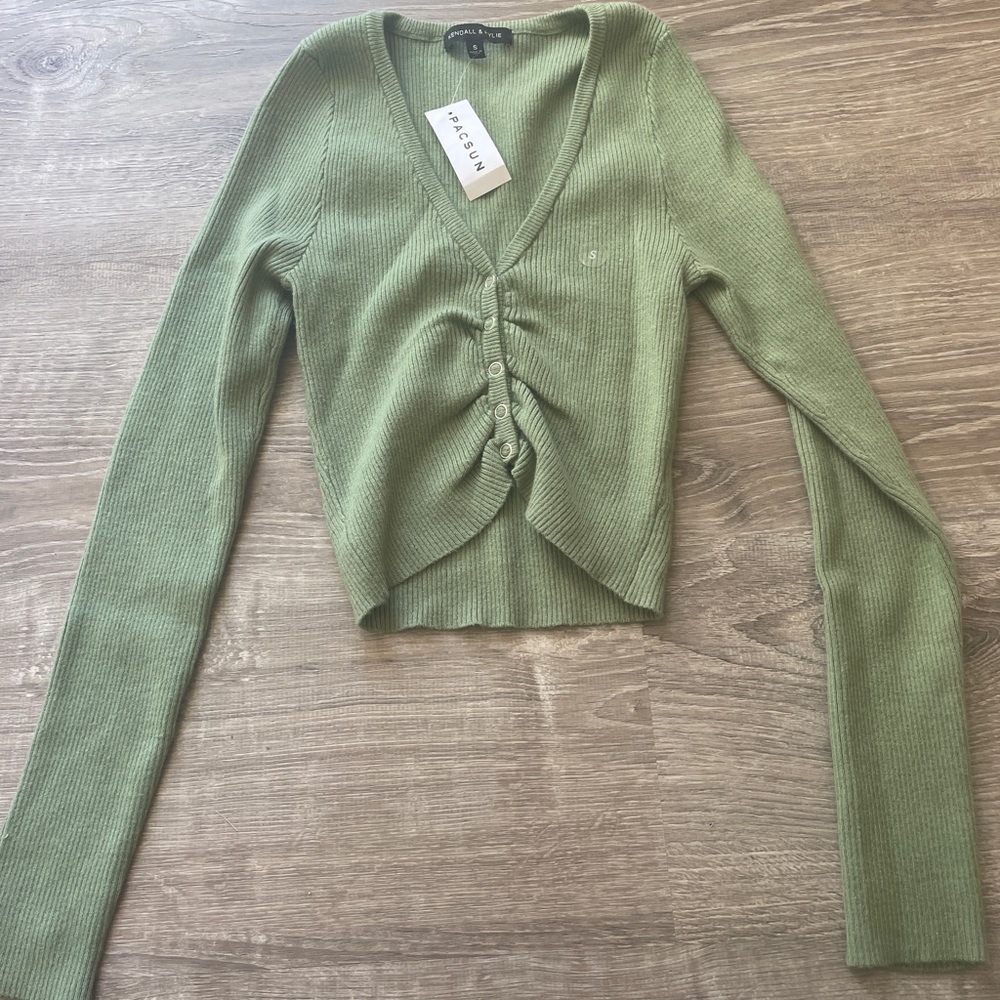 pacsun green sweater